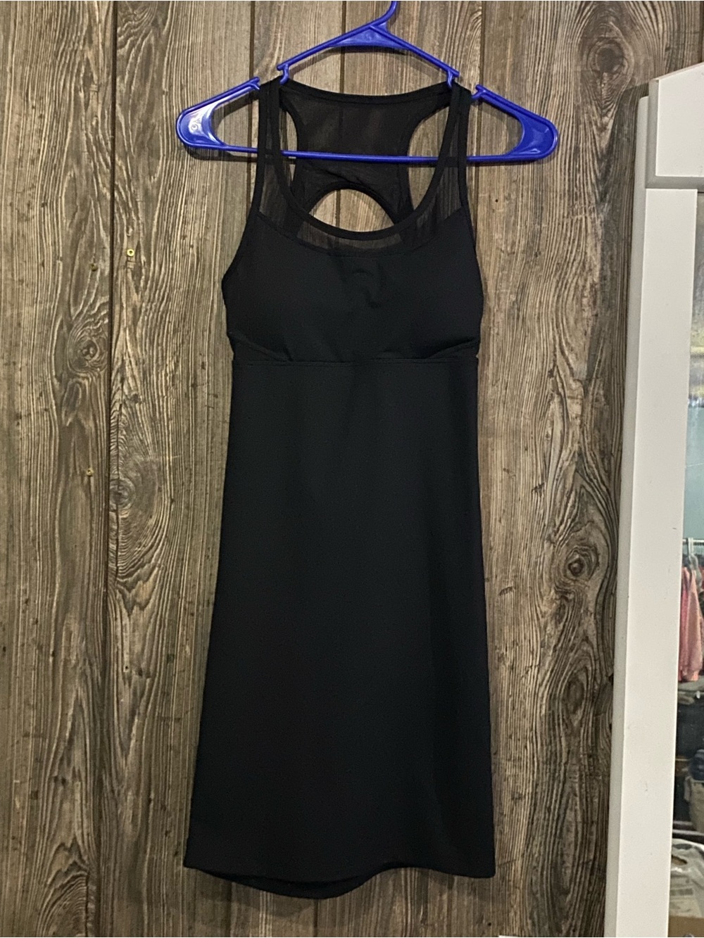 Fabletics Black Racerback Dress